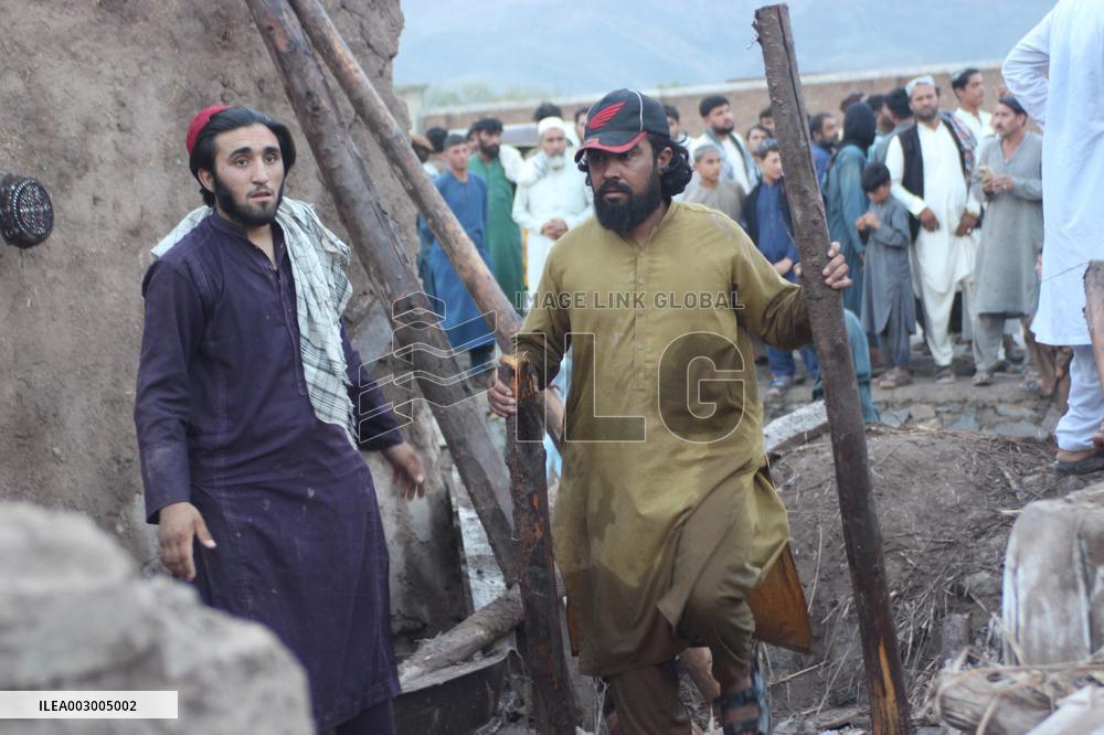 AFGHANISTAN-NANGARHAR-SURKH ROD DISTRICT-FLASH FLOODS-AFTERMATH
