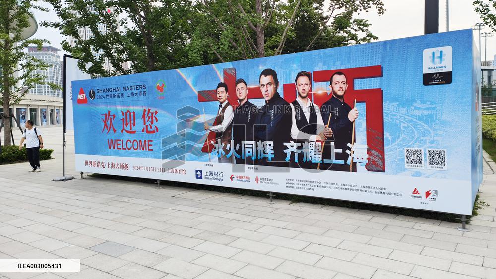 2024 Shanghai Masters Snooker tournament in Shanghai