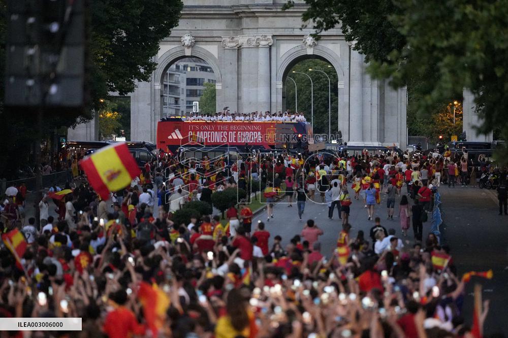 UEFA European Football Championship - Spain Celebration UEFA Euro 2024 Win
