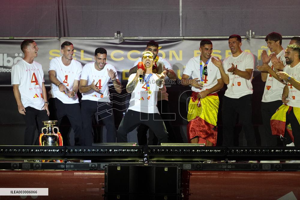 UEFA European Football Championship - Spain Celebration UEFA Euro 2024 Win