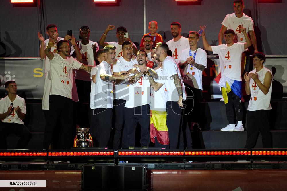 UEFA European Football Championship - Spain Celebration UEFA Euro 2024 Win