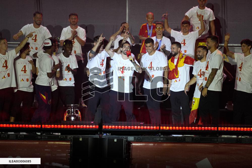 UEFA European Football Championship - Spain Celebration UEFA Euro 2024 Win