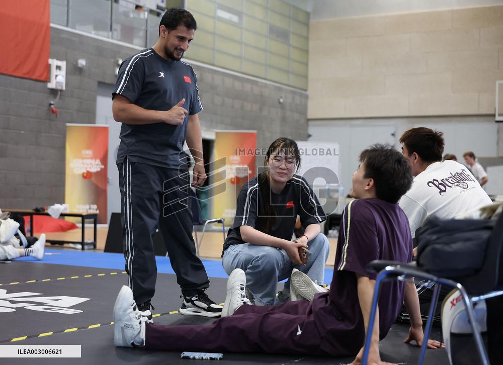 French Coach Mounir Biba Trains Chinese Breakdancers
