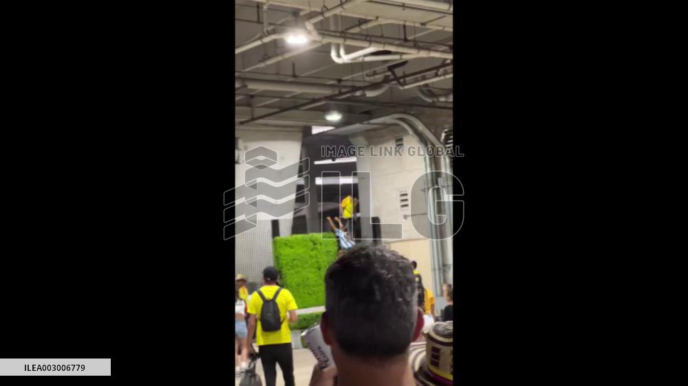 Copa America: Arrests Made After Fans Without Tickets Storm Stadium Gates Ahead Of Final 4