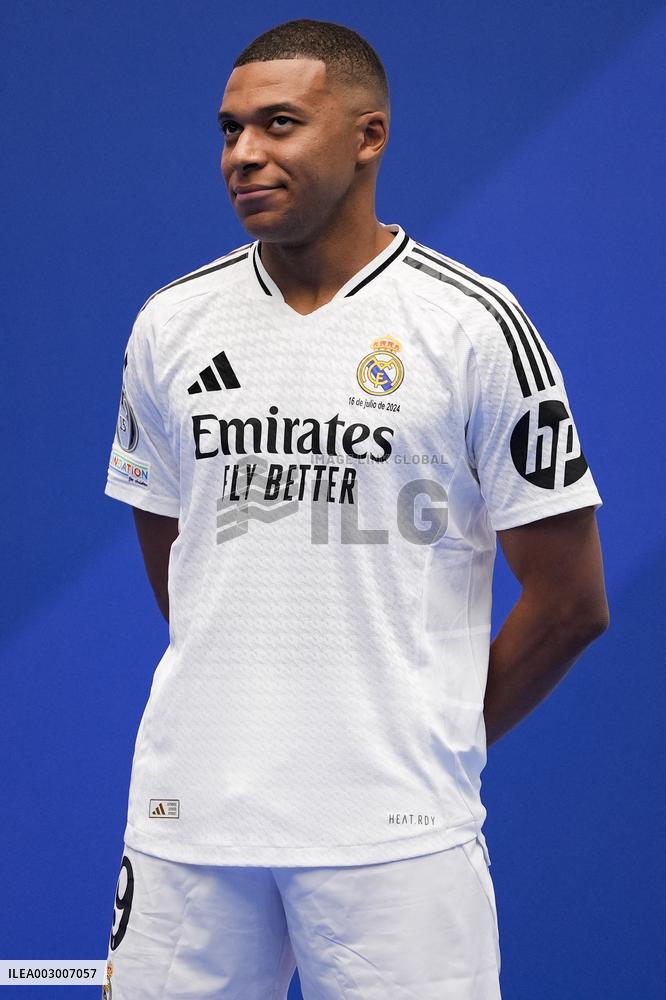 Spanish football La Liga match - Presentation of Real Madrid's new player Kilyan Mbappe