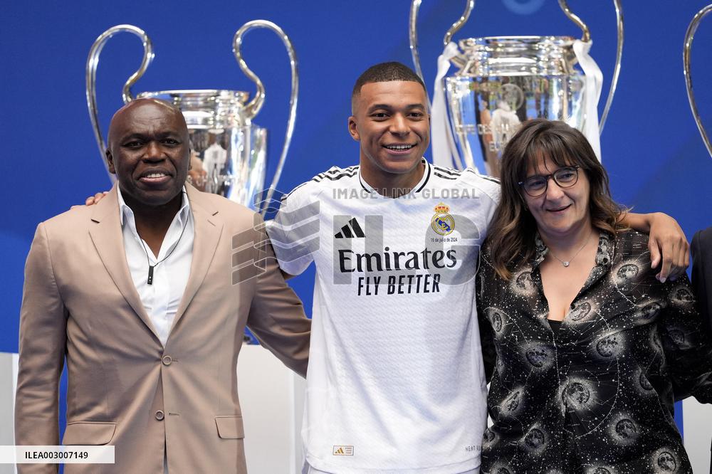 Spanish football La Liga match - Presentation of Real Madrid's new player Kilyan Mbappe