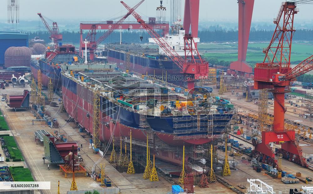 China Leads The Shipbuilding Industry