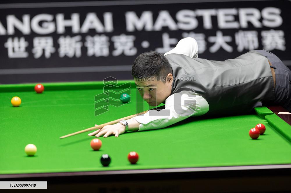 (SP)CHINA-SHANGHAI-SNOOKER-SHANGHAI MASTERS 2024(CN)