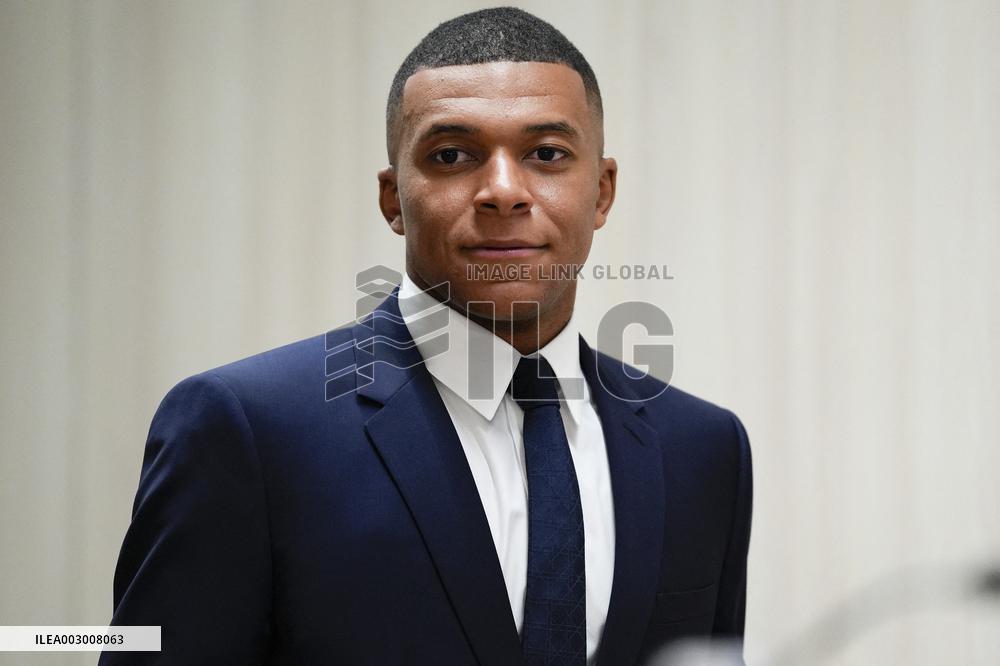 Spanish football La Liga match - Presentation of Real Madrid's new player Kilyan Mbappe