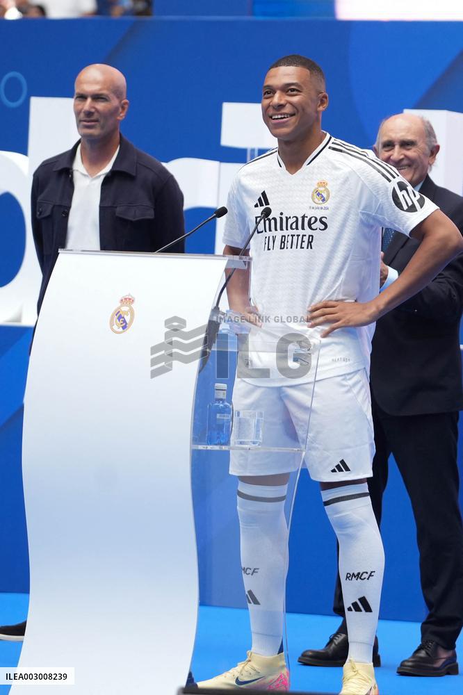 Presentation Kylian Mbappe In Real Madrid - Spain