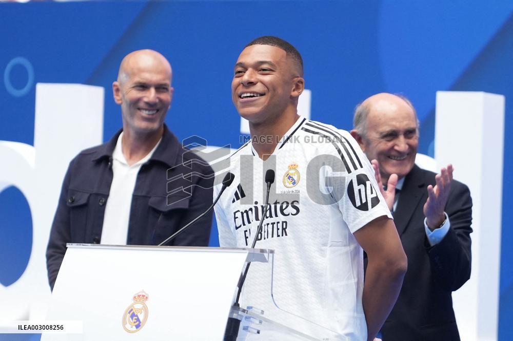 Presentation Kylian Mbappe In Real Madrid - Spain