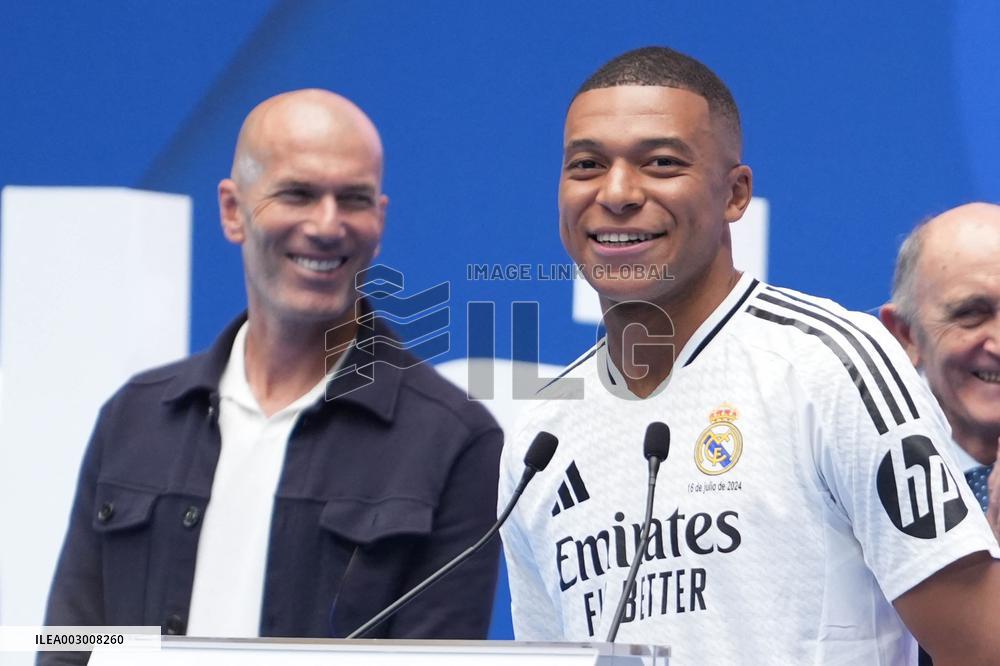 Presentation Kylian Mbappe In Real Madrid - Spain