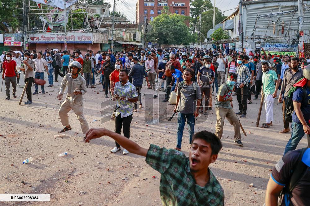Nationwide Protests Demand The Abolition Of Quota In Government Jobs - Bangladesh