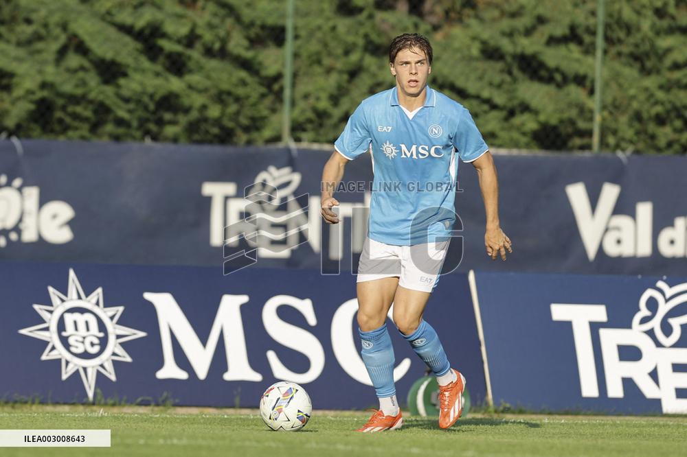 Friendly football match - Napoli vs Anaune Val di Non