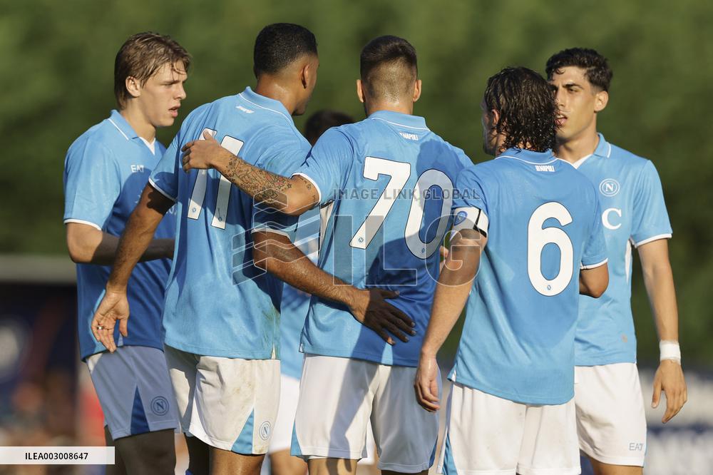 Friendly football match - Napoli vs Anaune Val di Non