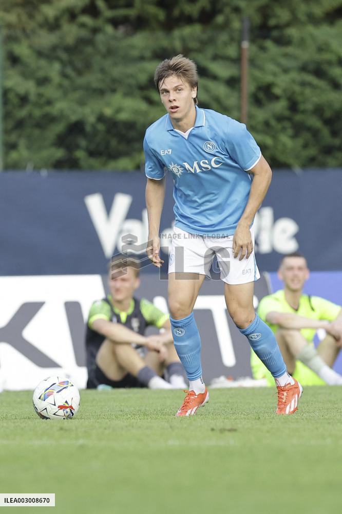 Friendly football match - Napoli vs Anaune Val di Non