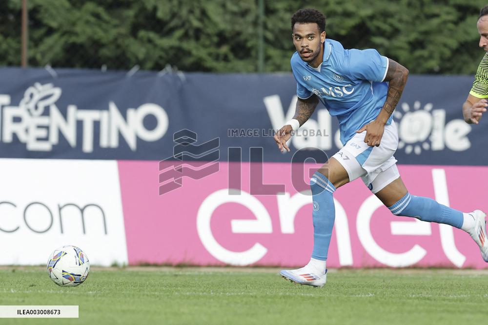 Friendly football match - Napoli vs Anaune Val di Non