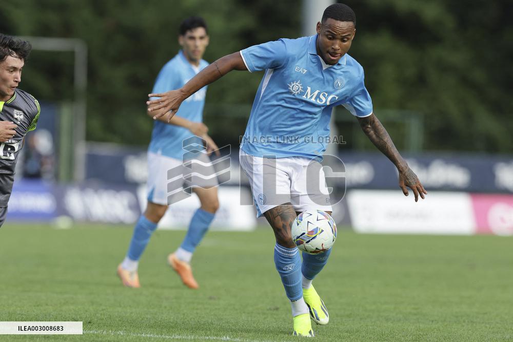 Friendly football match - Napoli vs Anaune Val di Non
