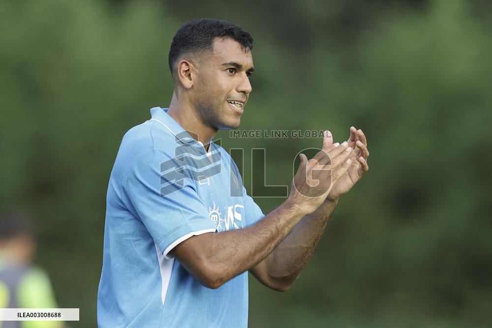Friendly football match - Napoli vs Anaune Val di Non