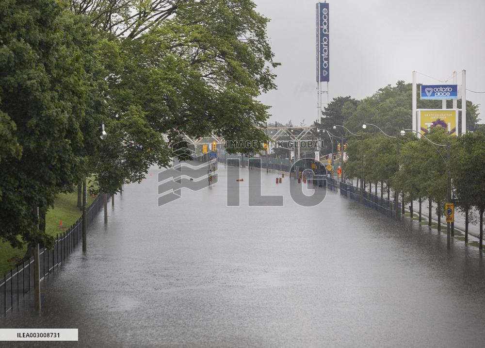 CANADA-TORONTO-HEAVY RAIN