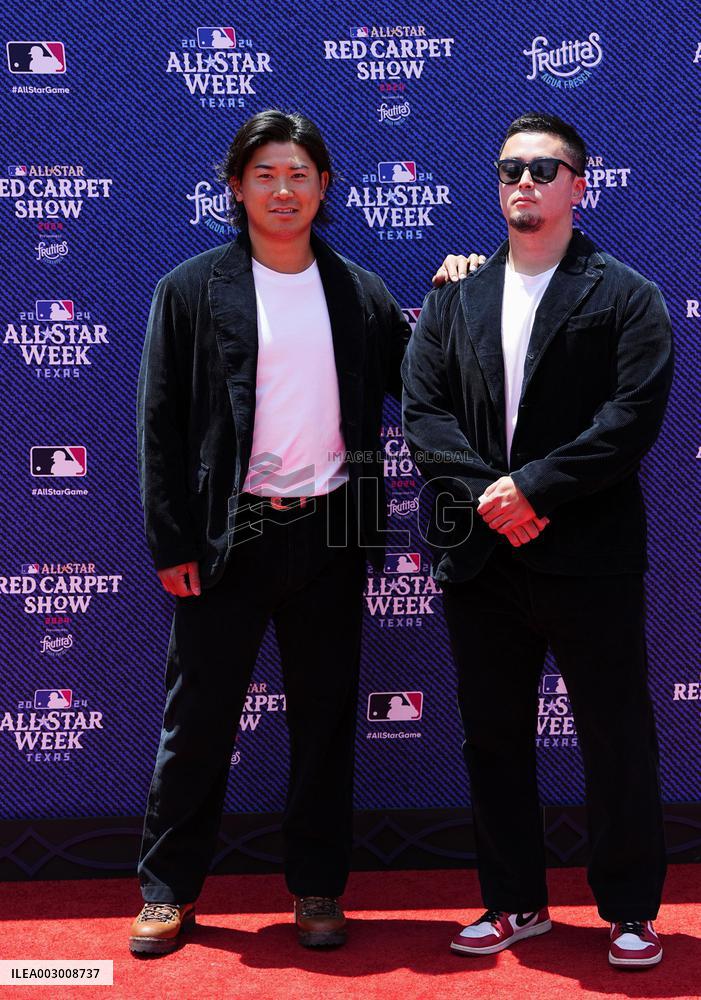 Baseball: All-Star red carpet show