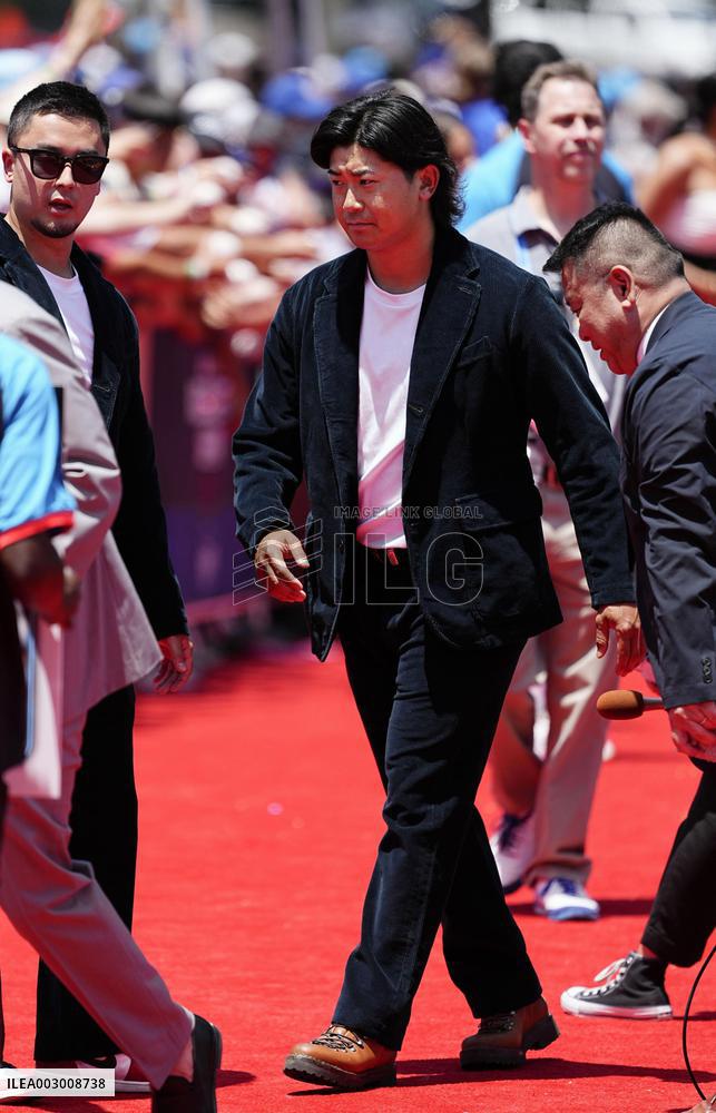 Baseball: All-Star red carpet show