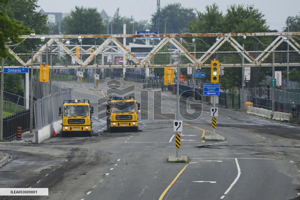 Toronto Reels From Floods After Severe Storms - Canada
