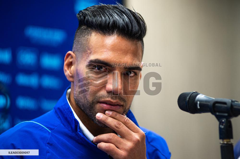 Radamel Falcao is Welcomed to Millonarios F.C