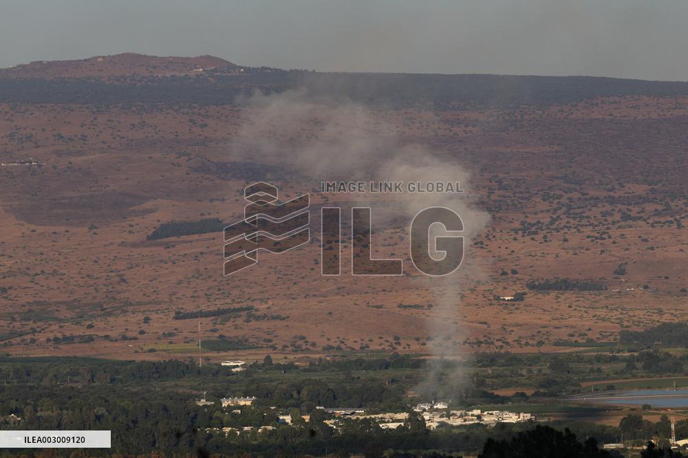 Barrage Of Rockets Pounds Kiryat Shmona - Israel
