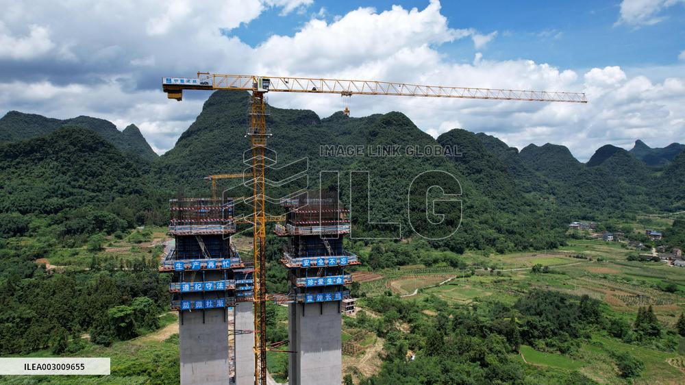 Tongmuhe Bridge Construction in Liuzhou