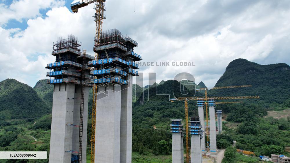Tongmuhe Bridge Construction in Liuzhou