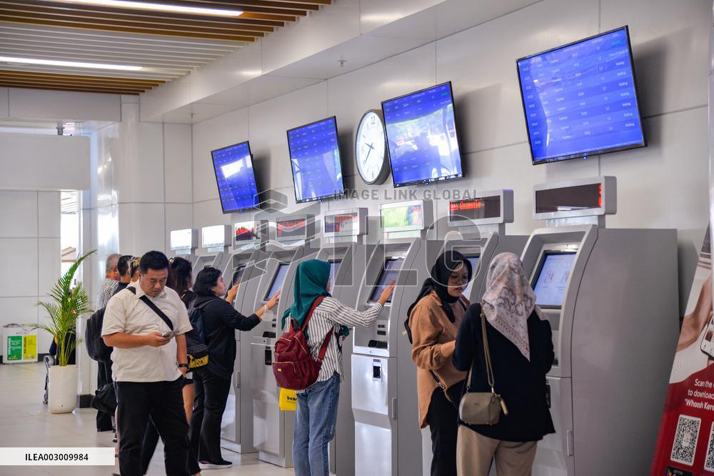 INDONESIA-JAKARTA-BANDUNG HIGH-SPEED RAILWAY-NINE MONTHS-OPERATION