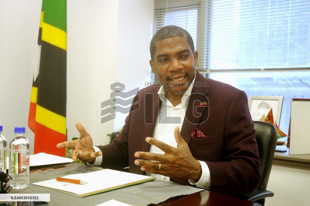 St. Kitts and Nevis Prime Minister Drew