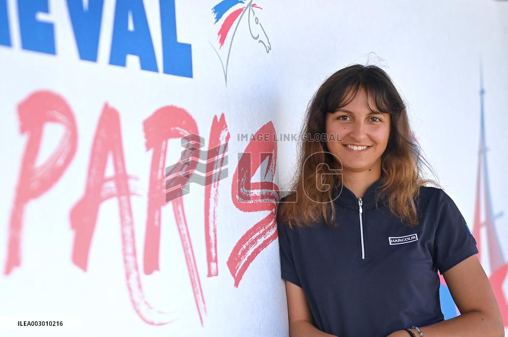 Paris 2024 - French riders team Presentation - Saint-Martin de Brehal