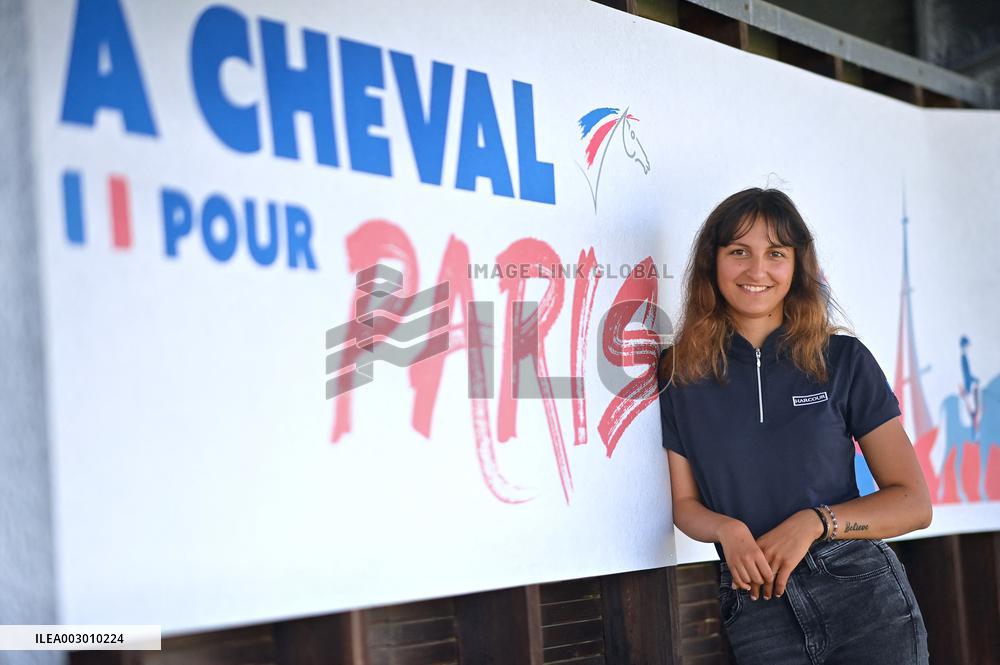 Paris 2024 - French riders team Presentation - Saint-Martin de Brehal