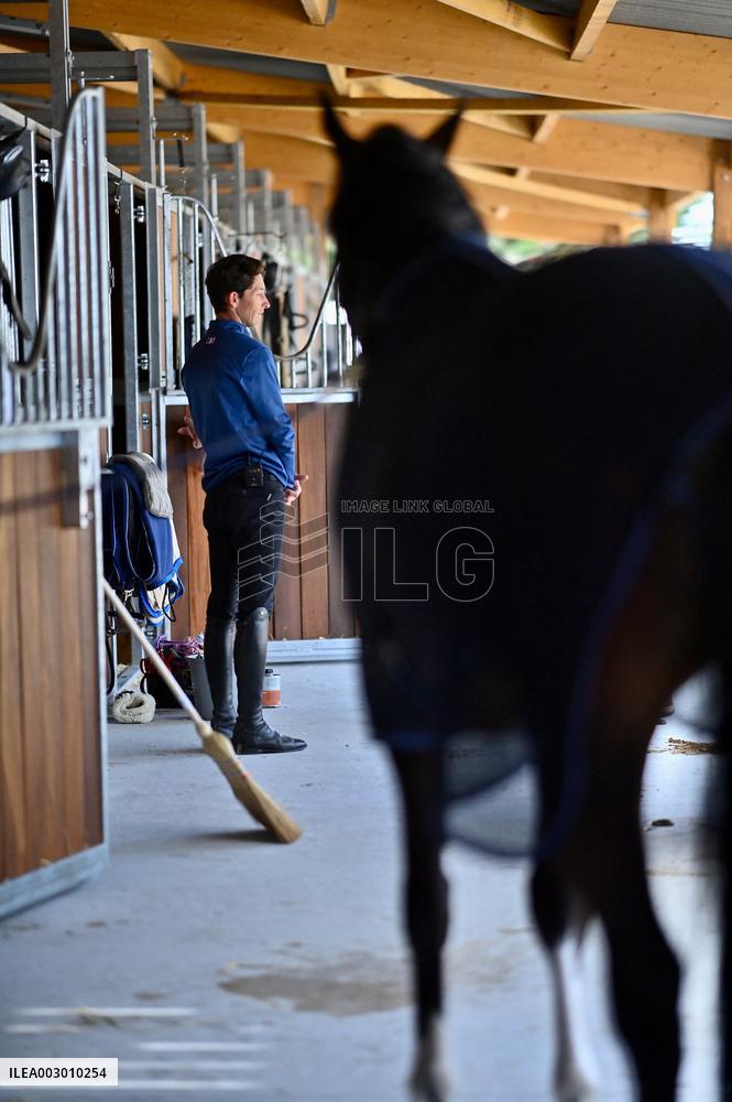 Paris 2024 - French riders team Presentation - Saint-Martin de Brehal