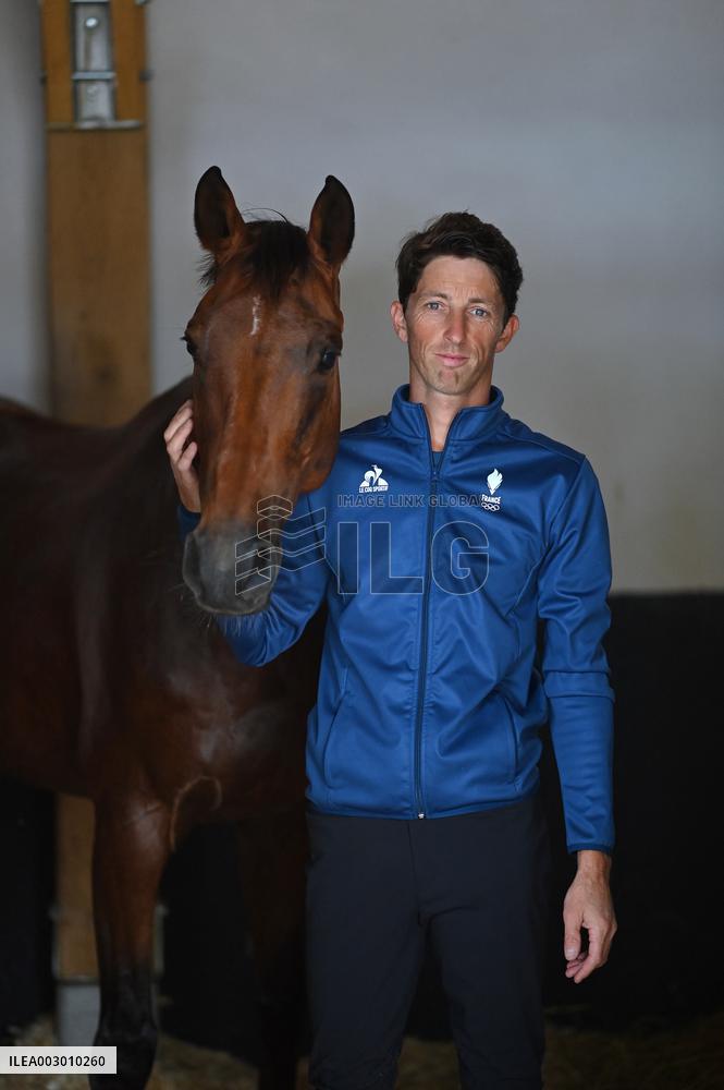 Paris 2024 - French riders team Presentation - Saint-Martin de Brehal