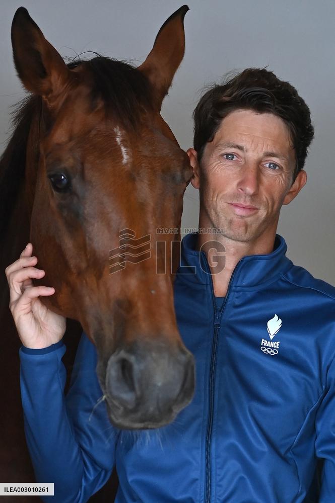 Paris 2024 - French riders team Presentation - Saint-Martin de Brehal