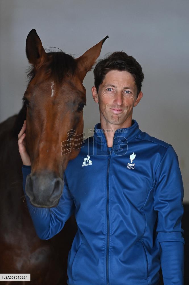 Paris 2024 - French riders team Presentation - Saint-Martin de Brehal