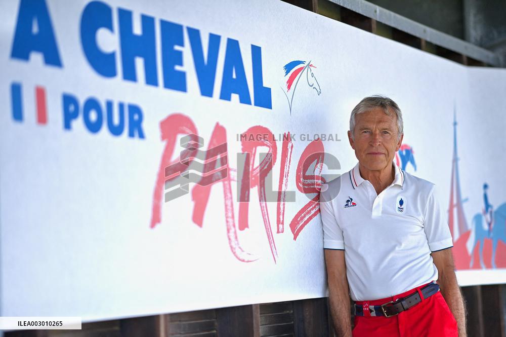 Paris 2024 - French riders team Presentation - Saint-Martin de Brehal