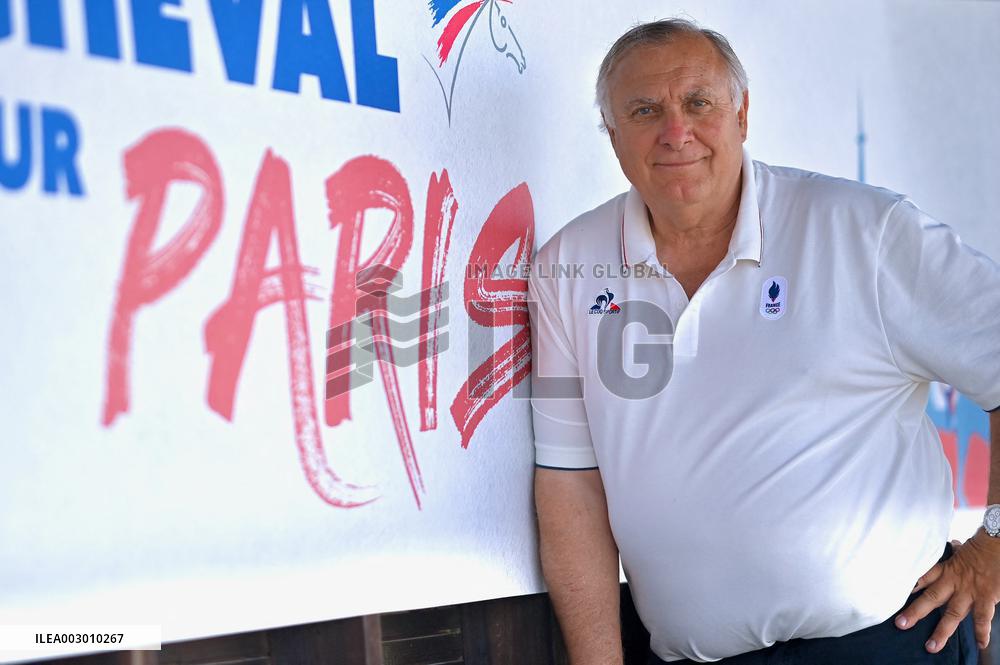 Paris 2024 - French riders team Presentation - Saint-Martin de Brehal