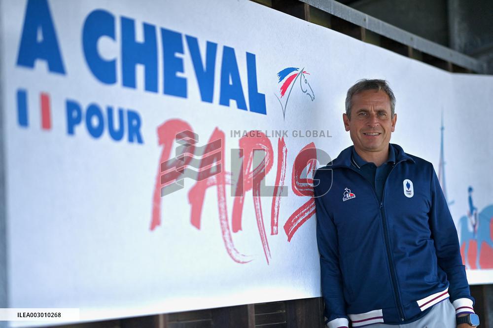 Paris 2024 - French riders team Presentation - Saint-Martin de Brehal