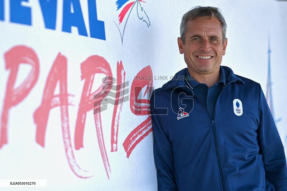 Paris 2024 - French riders team Presentation - Saint-Martin de Brehal