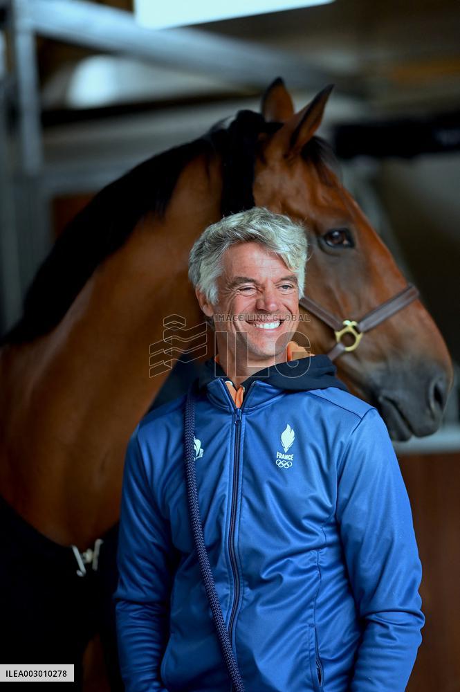 Paris 2024 - French riders team Presentation - Saint-Martin de Brehal