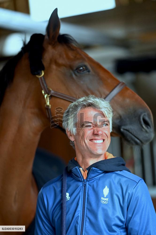 Paris 2024 - French riders team Presentation - Saint-Martin de Brehal