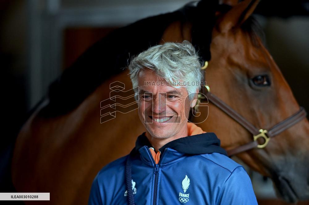 Paris 2024 - French riders team Presentation - Saint-Martin de Brehal