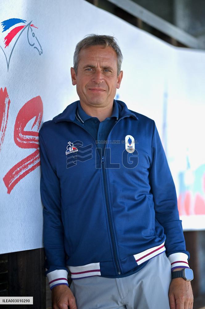 Paris 2024 - French riders team Presentation - Saint-Martin de Brehal