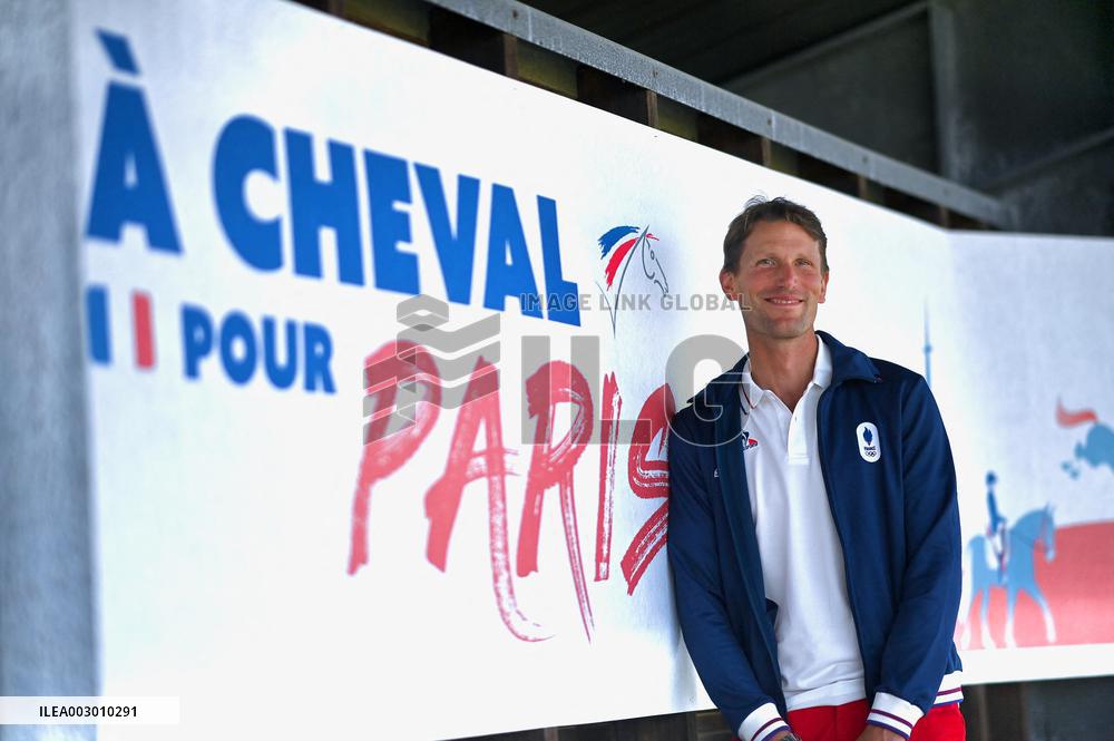 Paris 2024 - French riders team Presentation - Saint-Martin de Brehal