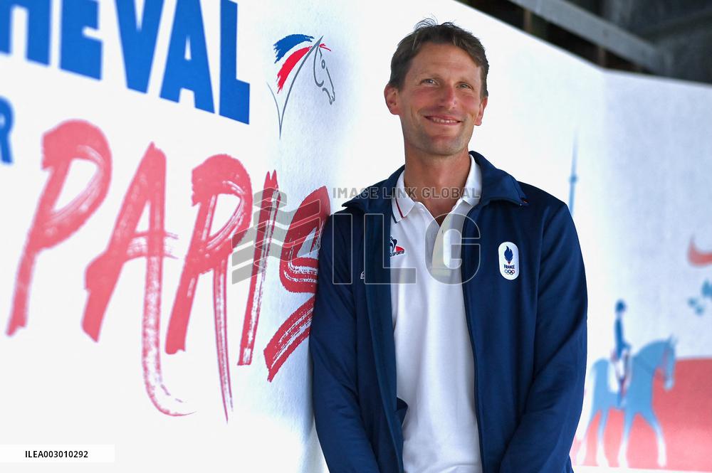 Paris 2024 - French riders team Presentation - Saint-Martin de Brehal