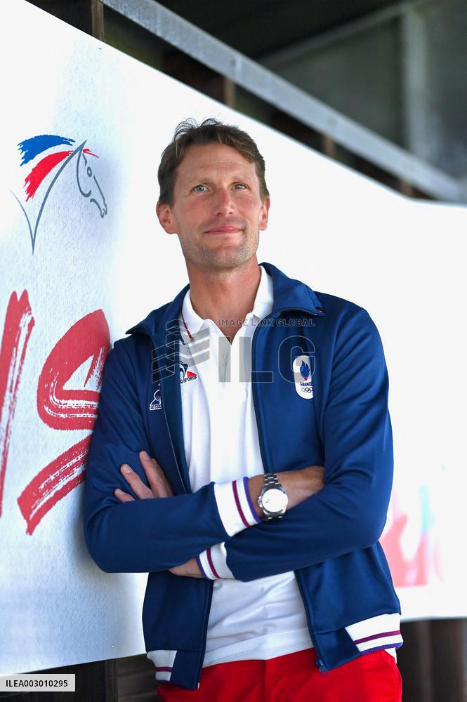 Paris 2024 - French riders team Presentation - Saint-Martin de Brehal